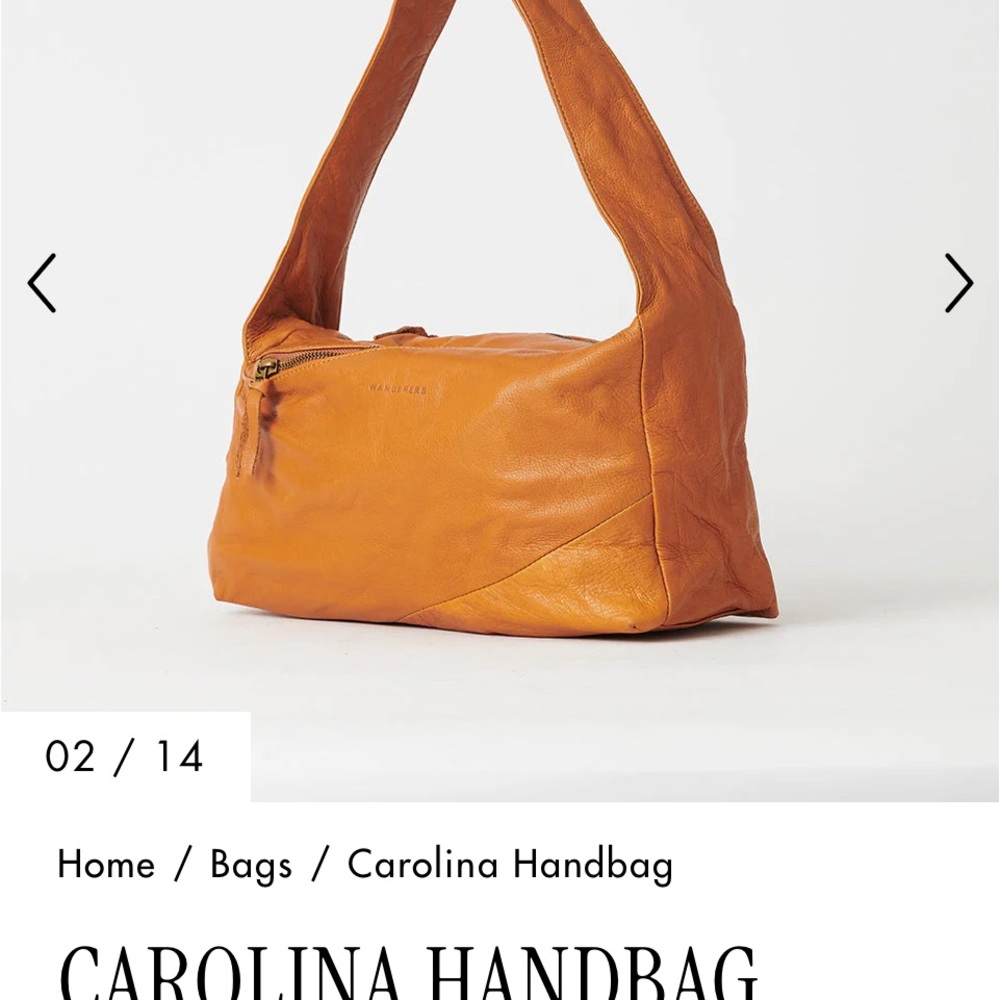 Wanderers Travel Carolina Leather Handbag